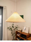 Japanese Wabi Sabi Paper Ceiling Chandeliers Pendant Lights for Living Room by Ljojo