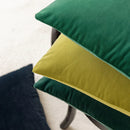 Green Velvet Throw Pillow Cover 45*45cm - Ljojo Ultra Soft Pillowcase