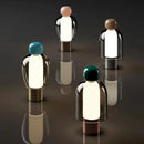 Mushroom Table Lamp LED Nordic Glass Modern Living Room Bedroom Decor Light by Ljojo