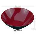Ljojo Melamine Bowl Set for Tableware - Durable, Large Capacity, Imitation Porcelain Style