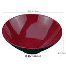 Ljojo Melamine Bowl Set for Tableware - Durable, Large Capacity, Imitation Porcelain Style