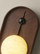 Ljojo Marble Wall Light Coffee Metal, Warm White Sconce for Home Decor
