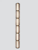 Nordic Long Stripe Led Chandelier Glass Pendant Lamp by Ljojo
