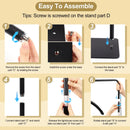 Ljojo 40W LED U-Connector Half Moon Fill Light for Beauty and Nail Art