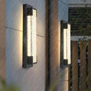 Ljojo Modern Outdoor LED Wall Light for Villa Entrance Garden - SANDYHA Long Strip Lamp