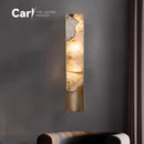 Nordic Luxury Designer Wall Lamp for Living Room | Ljojo Minimalist Marble Exhibition Hall Lighting