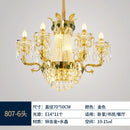 European Living Room Lamp High-end Luxury Crystal Chandelier by Ljojo