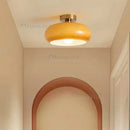 Bauhaus Glass Pendant Light Orange/White Chandelier for Living Room by Ljojo