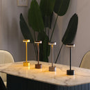 Ljojo LED Table Lamp: Rechargeable Touch Three-tone Lighting for Home and Decor