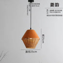 Felt Pendant Light Fixture for Homestay Hotel Coffee Shop | Elegant Nordic Design by Ljojo