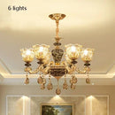 Ljojo Luxury Crystals Chandelier for Dining Living Room Bedroom Atmosphere