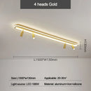LED Ceiling Lamp Modern Minimalist Living Room Strip Light by Ljojo