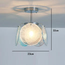Blue Cloud Glass Pendant Light for Artistic Living Space by Ljojo