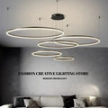 Modern Minimalist LED Ceiling Chandelier Lamps | Creative Art Suspension Pendant Light Home Decor
