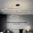 Modern Minimalist LED Ceiling Chandelier Lamps | Creative Art Suspension Pendant Light Home Decor