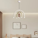 Italy Minimalist LED U-shaped Rainbow Chandelier by Ljojo - Stylish Ceiling Pendant Light