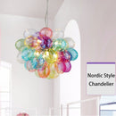 Nordic Glass Ball Chandelier for Dining Room and Bedroom Decor by Ljojo