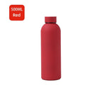 Ljojo 500ml Stainless Steel Vacuum Insulated Thermos Cup - Hot & Cold Sports Travel Mug
