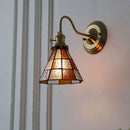 Ljojo Luxe Tiffany Living Room American Retro All Copper Wall Light