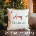 Christmas-themed Decorative Pillow Covers by Ljojo - Perfect for Sofa, Bedroom, Car