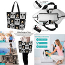 Ljojo Mickey Mouse Head Shoulder Bag - Large Capacity Stylish Women's Shopping Bag