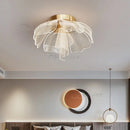 Modern Gold LED Flower Ceiling Light | Bedroom Hallway Home Decor | Ljojo
