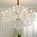 Modern Luxury Gold Chrome Clear K9 Crystal Chandeliers by Ljojo - Elegant Island Lighting Fixture