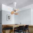 Ljojo 16 Inch Mini Dual Purpose Ceiling Fan for Living Room and Bar