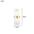Crystal Wall Lamp for Bedroom & Living Room - Postmodern Light Luxury Aisle Lighting by Ljojo