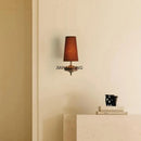 LED Wall Lamp Modern Fabric Nordic Style Bedroom Bedside Korean Living Room Decor Ljojo