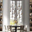 Ljojo Luxe Chandelier: Elegant High-Grade Lighting for Bedroom, Living Room, Restaurant, Bar