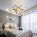 Ljojo LED Chandelier for Modern Simple Living Room Indoor Lighting