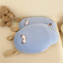 Ljojo Mango Shape Memory Foam Pillow for Kids & Adults, Neck Health Care Support, Cute Design