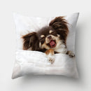 Dog Pattern Cushion Cover for Home Decor by Ljojo