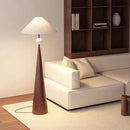 Ljojo Minimalist Cloth Cover Floor Lamp Modern Living Room Bedroom Home Decoration Light