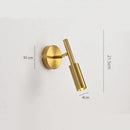 Ljojo Luxury Rotatable Spot Wall Sconce Light Metal Body Plating Retro Design