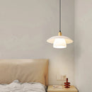 Nordic Glass Copper LED Pendant Lamp by Ljojo - Modern Bedroom Chandelier for Home Decor & Restaurant