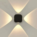 Ljojo LED Wall Lamp: Modern, Waterproof, Indoor/Outdoor, Up Down, Nordic, Aluminum, White/Black.