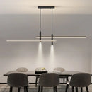 Nordic Dining Table Pendant Lamp Black Gold Minimalist Chandelier by Ljojo