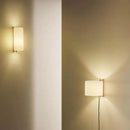 Wabi-sabi Wooden LED Wall Lamp Chandelier for Home Decor by Ljojo
