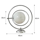 Italian Rotating Art Iron Chrome Desk Lamp for Bedroom Decor by Ljojo