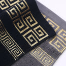 Ljojo Luxury Grey Cotton Towels Set: 1 Bath Towel, 2 Hand Towels - Quick Dry & Absorbent