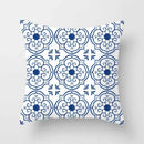 Blue Pattern Cushion Cover 45*45cm Pillowcase for Bedroom Sofa Home Decor by Ljojo
