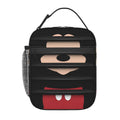 Ljojo Mickey Mouse Lunch Bag: Insulated Thermal Cooler for Work - Portable Food Storage Box