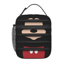 Ljojo Mickey Mouse Lunch Bag: Insulated Thermal Cooler for Work - Portable Food Storage Box