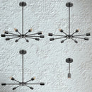 Ljojo LED Chandelier Ceiling Light for Home Decor and Lighting