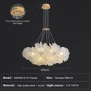 French Art Living Room Pendant Light Cream Luxury Hall Hanging Lamp - Ljojo