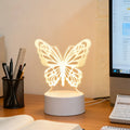 3D Butterfly LED Night Light USB Decorative Romantic Bedroom Decor Ljojo