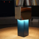 Blue Chrome Dimmable LED Table Lamp for Bedroom Parlor Shop Desk - Ljojo