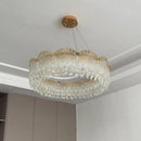 Ljojo Luxury Crystal Chandelier, French Dining Table Set, European Lamps